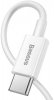 KABEL USB-C / Lightning iPhone Baseus Superior CATLYS-A02 1m 20W PD Quick Charging BIAŁY PREMIUM